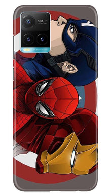 Superhero Mobile Back Case for Vivo Y33s (Design - 311)