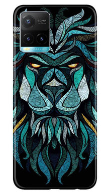 Lion Mobile Back Case for Vivo Y33s (Design - 314)