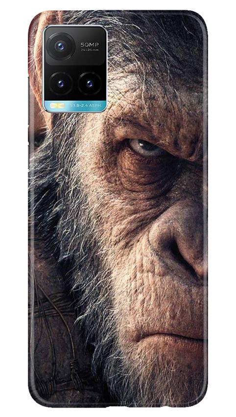 Angry Ape Mobile Back Case for Vivo Y33s (Design - 316)