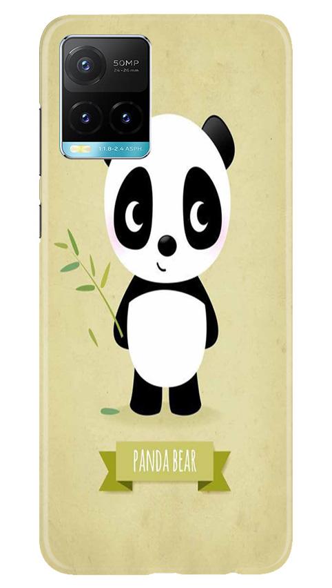 Panda Bear Mobile Back Case for Vivo Y33s (Design - 317)