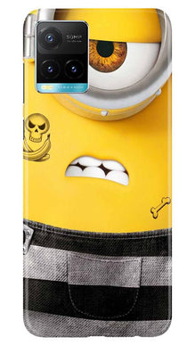 Minion Mobile Back Case for Vivo Y33s (Design - 324)