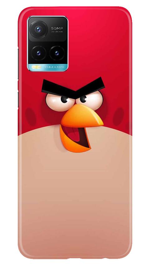 Angry Bird Red Mobile Back Case for Vivo Y33s (Design - 325)