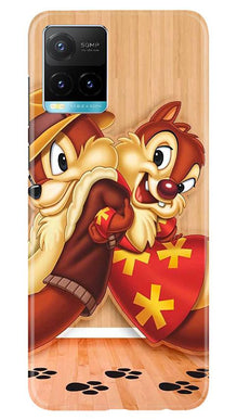 Chip n Dale Mobile Back Case for Vivo Y33s (Design - 335)