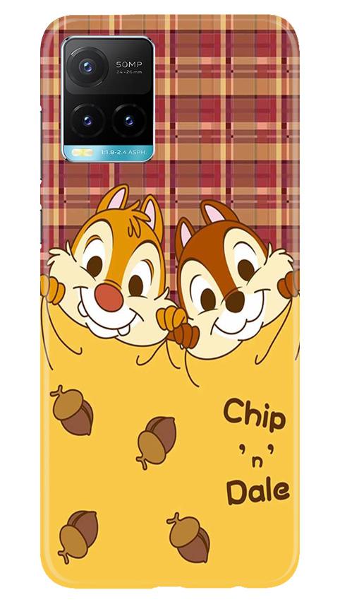 Chip n Dale Mobile Back Case for Vivo Y33s (Design - 342)