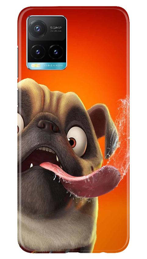 Dog Mobile Back Case for Vivo Y33s (Design - 343)
