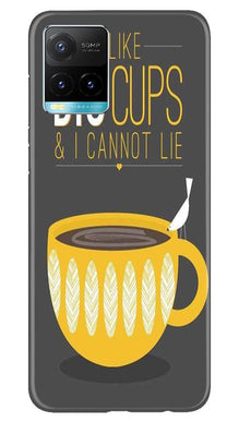 Big Cups Coffee Mobile Back Case for Vivo Y33s (Design - 352)