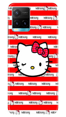 Hello Kitty Mobile Back Case for Vivo Y33s (Design - 364)