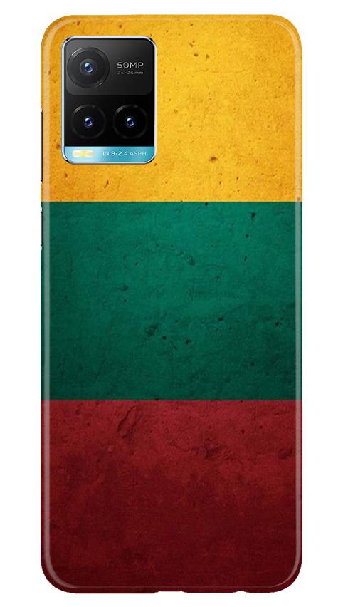 Color Pattern Mobile Back Case for Vivo Y33s (Design - 374)