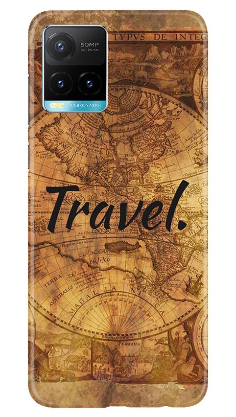 Travel Mobile Back Case for Vivo Y33s (Design - 375)