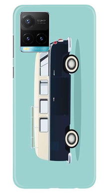 Travel Bus Mobile Back Case for Vivo Y33s (Design - 379)