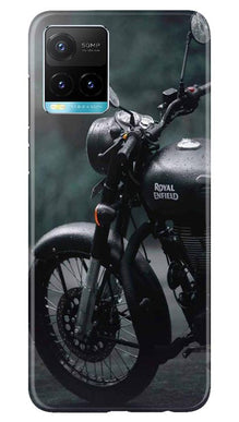 Royal Enfield Mobile Back Case for Vivo Y33s (Design - 380)