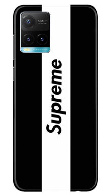Supreme Mobile Back Case for Vivo Y33s (Design - 388)