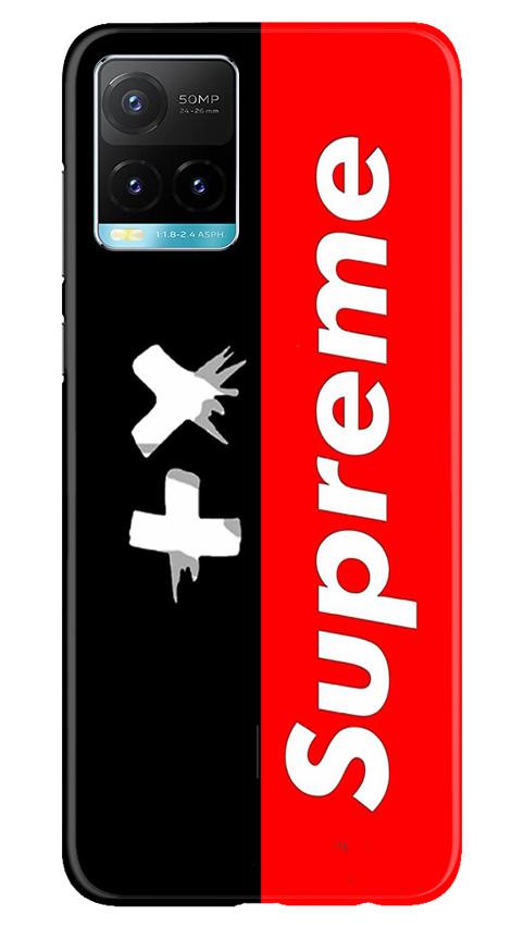 Supreme Mobile Back Case for Vivo Y33s (Design - 389)