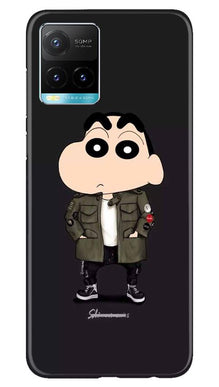 Shin Chan Mobile Back Case for Vivo Y33s (Design - 391)
