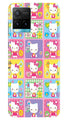 Kitty Mobile Back Case for Vivo Y33s (Design - 400)