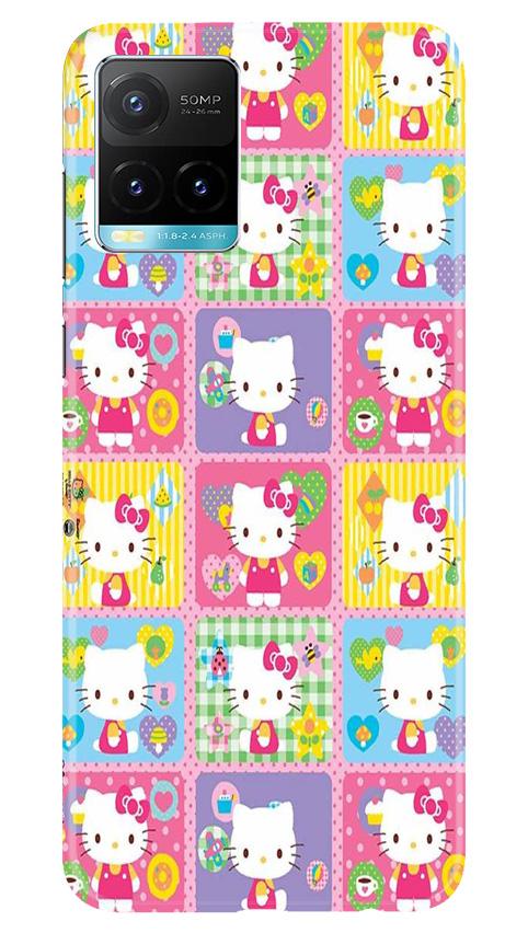 Kitty Mobile Back Case for Vivo Y33s (Design - 400)