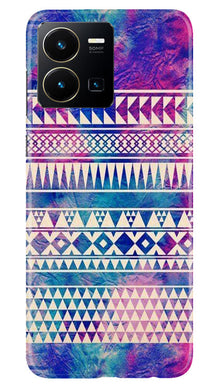 Modern Art Mobile Back Case for Vivo Y22 (Design - 8)