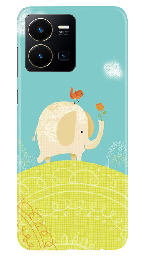 Elephant Painting Case for Vivo Y22