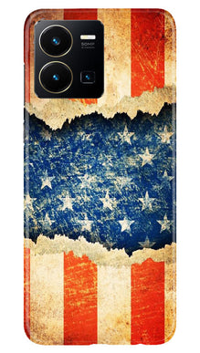 United Kingdom Mobile Back Case for Vivo Y22 (Design - 52)