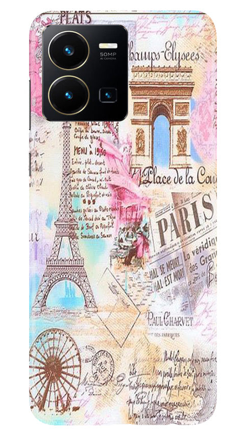 Paris Eiftel Tower Case for Vivo Y35