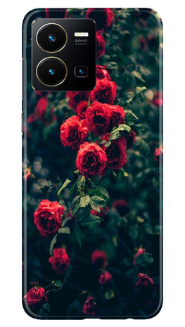 Red Rose Case for Vivo Y22
