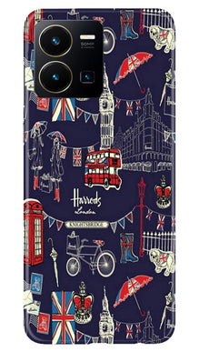 Love London Mobile Back Case for Vivo Y35 (Design - 75)