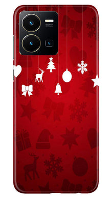Christmas Mobile Back Case for Vivo Y35 (Design - 78)