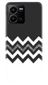 Black white Pattern2Case for Vivo Y35