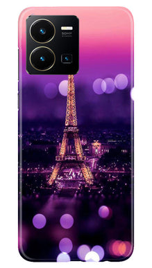 Eiffel Tower Mobile Back Case for Vivo Y35 (Design - 86)