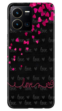Love in Air Mobile Back Case for Vivo Y35 (Design - 89)