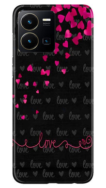 Love in Air Mobile Back Case for Vivo Y22 (Design - 89)