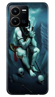 Lord Shiva Mahakal2 Mobile Back Case for Vivo Y35 (Design - 98)