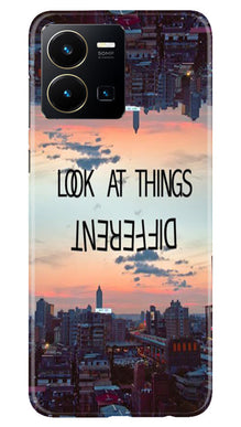 Look at things different Mobile Back Case for Vivo Y22 (Design - 99)