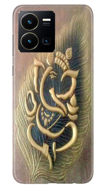 Lord Ganesha Mobile Back Case for Vivo Y35 (Design - 100)