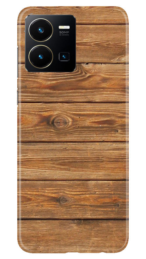 Wooden Look Case for Vivo Y35  (Design - 113)