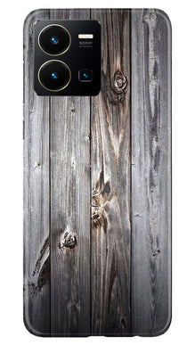 Wooden Look Mobile Back Case for Vivo Y35  (Design - 114)