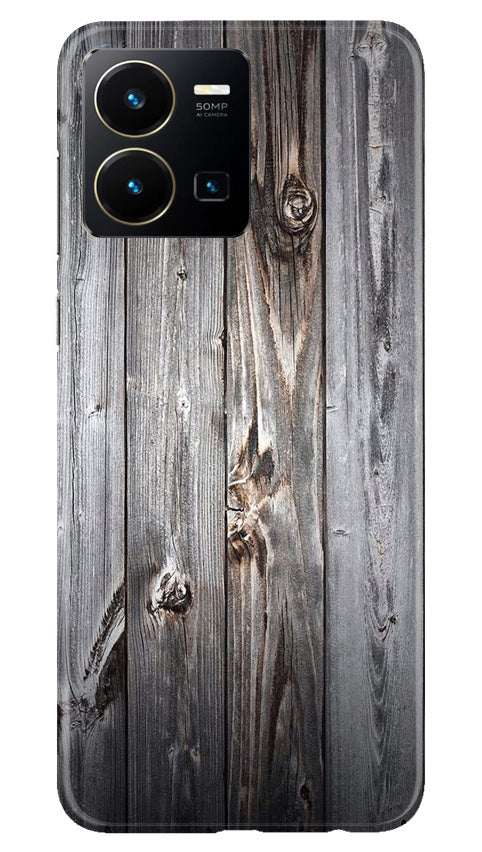 Wooden Look Case for Vivo Y22  (Design - 114)