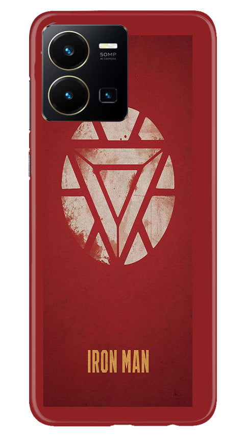 Iron Man Superhero Case for Vivo Y35  (Design - 115)
