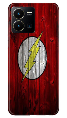 Flash Superhero Mobile Back Case for Vivo Y35  (Design - 116)