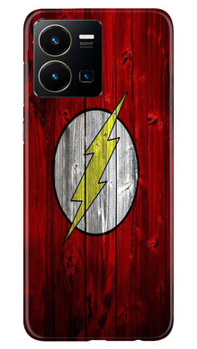 Flash Superhero Mobile Back Case for Vivo Y22  (Design - 116)