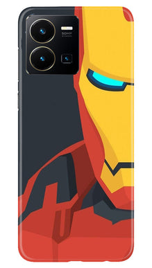 Iron Man Superhero Mobile Back Case for Vivo Y35  (Design - 120)