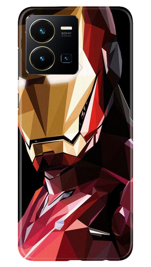 Iron Man Superhero Case for Vivo Y35  (Design - 122)