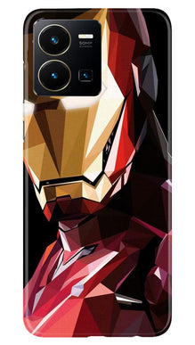 Iron Man Superhero Mobile Back Case for Vivo Y22  (Design - 122)