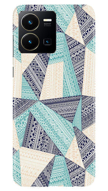 Desingner Pattern Mobile Back Case for Vivo Y22  (Design - 123)