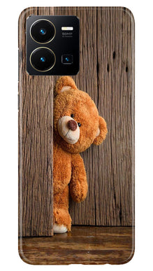 Cute Beer Mobile Back Case for Vivo Y22  (Design - 129)