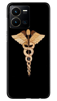 Doctor Logo Mobile Back Case for Vivo Y22  (Design - 134)
