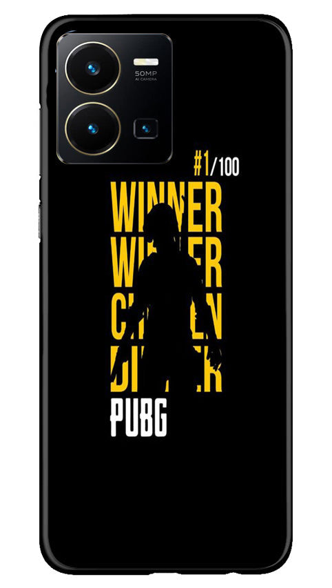 Pubg Winner Winner Case for Vivo Y35  (Design - 146)