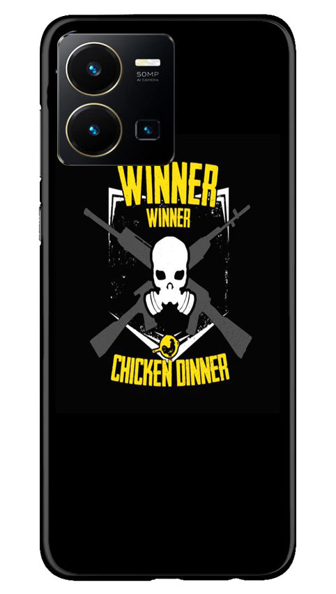 Winner Winner Chicken Dinner Case for Vivo Y22  (Design - 147)