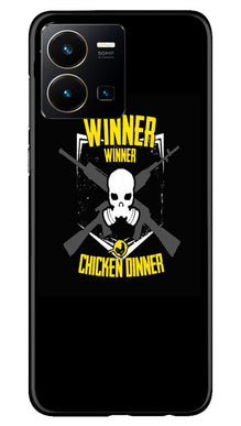 Winner Winner Chicken Dinner Mobile Back Case for Vivo Y35  (Design - 147)