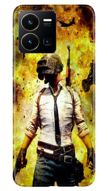 Pubg Mobile Back Case for Vivo Y22  (Design - 149)